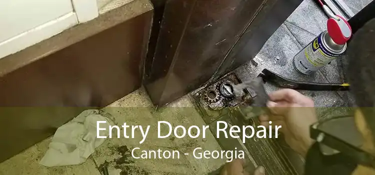 Entry Door Repair Canton - Georgia