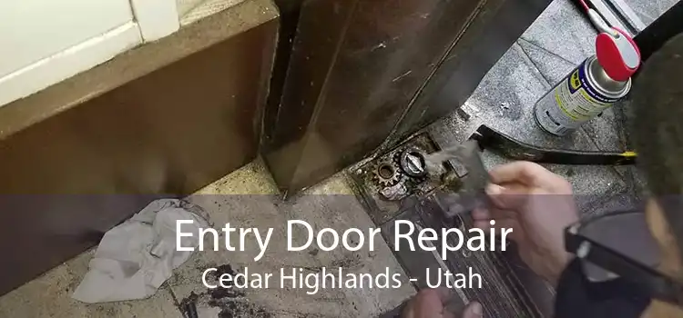 Entry Door Repair Cedar Highlands - Utah
