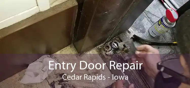 Entry Door Repair Cedar Rapids - Iowa