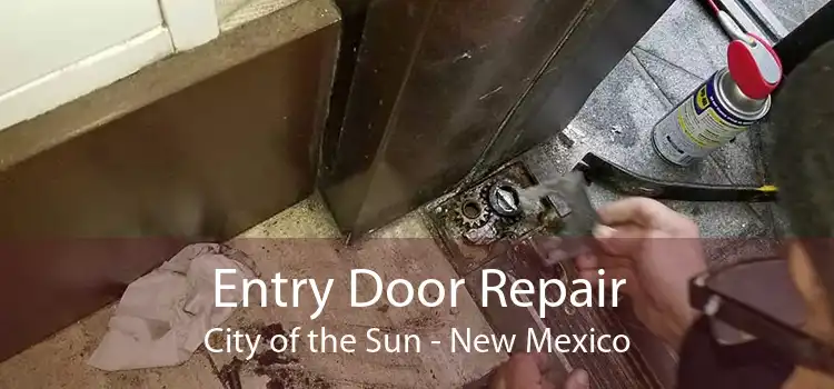 Entry Door Repair City of the Sun - New Mexico