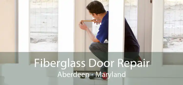 Fiberglass Door Repair Aberdeen - Maryland