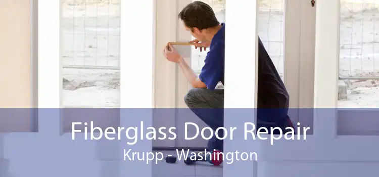 Fiberglass Door Repair Krupp - Washington