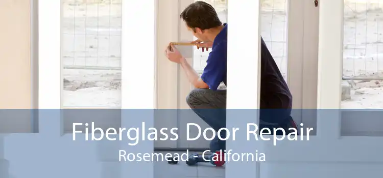 Fiberglass Door Repair Rosemead - California