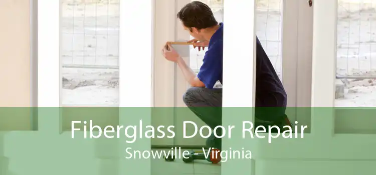 Fiberglass Door Repair Snowville - Virginia