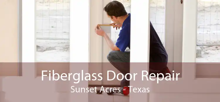 Fiberglass Door Repair Sunset Acres - Texas