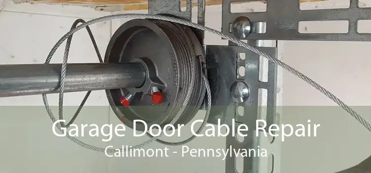 Garage Door Cable Repair Callimont - Pennsylvania