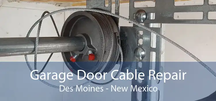 Garage Door Cable Repair Des Moines - New Mexico