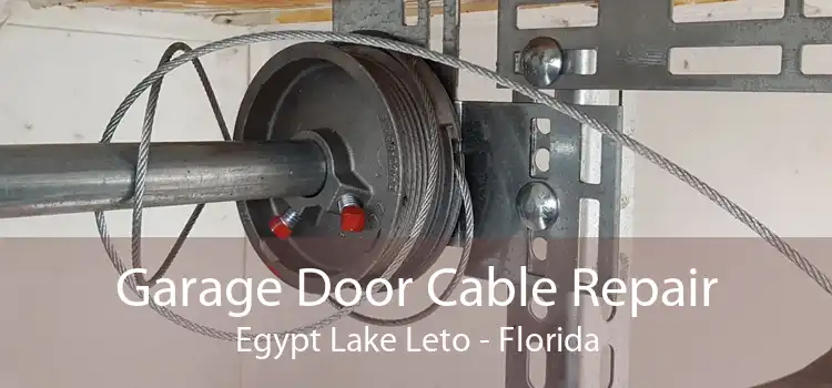 Garage Door Cable Repair Egypt Lake Leto - Florida