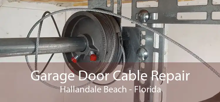 Garage Door Cable Repair Hallandale Beach - Florida