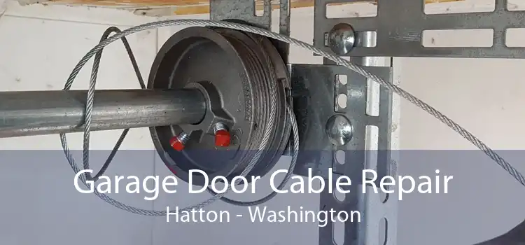 Garage Door Cable Repair Hatton - Washington