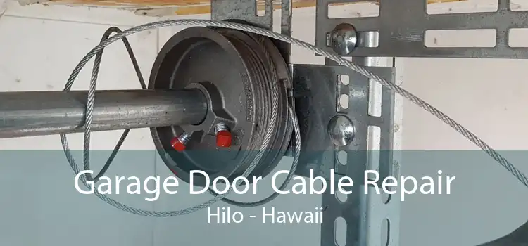 Garage Door Cable Repair Hilo - Hawaii