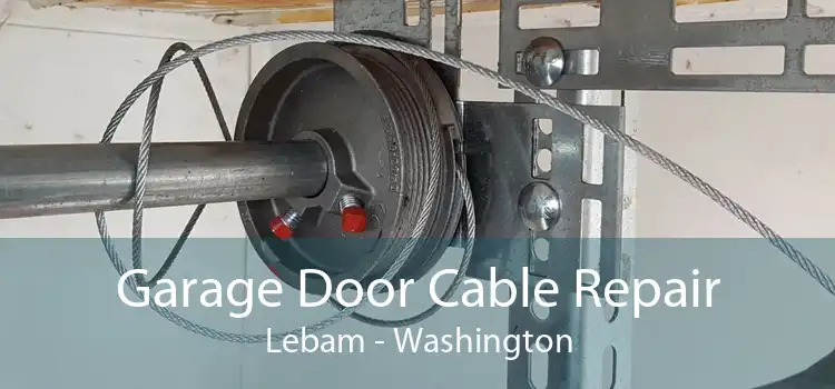 Garage Door Cable Repair Lebam - Washington