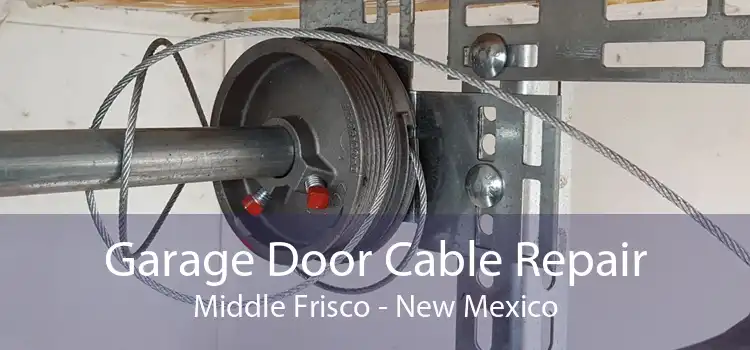 Garage Door Cable Repair Middle Frisco - New Mexico