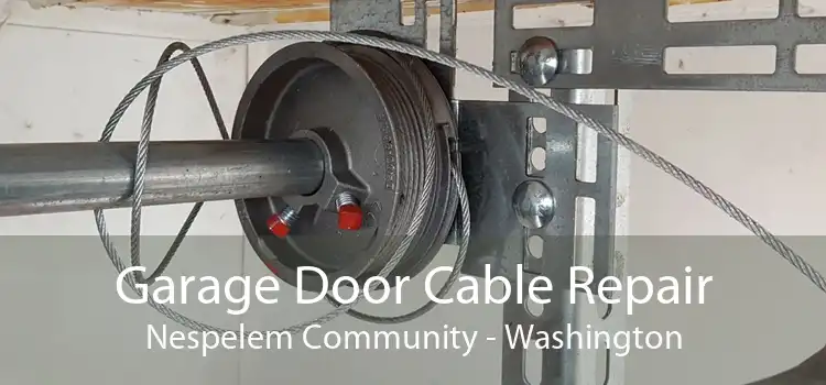 Garage Door Cable Repair Nespelem Community - Washington