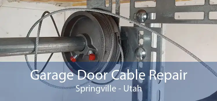 Garage Door Cable Repair Springville - Utah