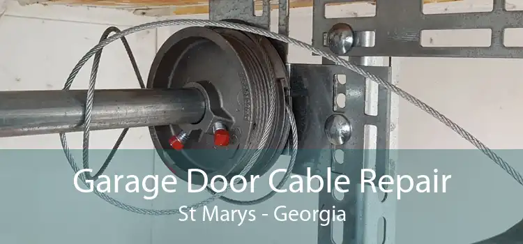 Garage Door Cable Repair St Marys - Georgia