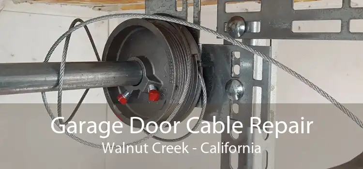 Garage Door Cable Repair Walnut Creek - California