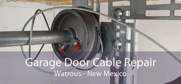 Garage Door Cable Repair Watrous - New Mexico