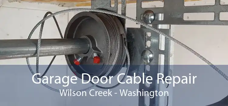 Garage Door Cable Repair Wilson Creek - Washington