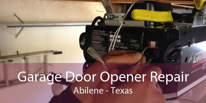 Garage Door Opener Repair Abilene - Texas