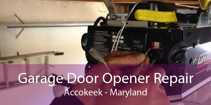 Garage Door Opener Repair Accokeek - Maryland