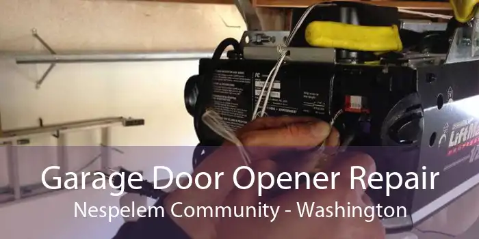 Garage Door Opener Repair Nespelem Community - Washington