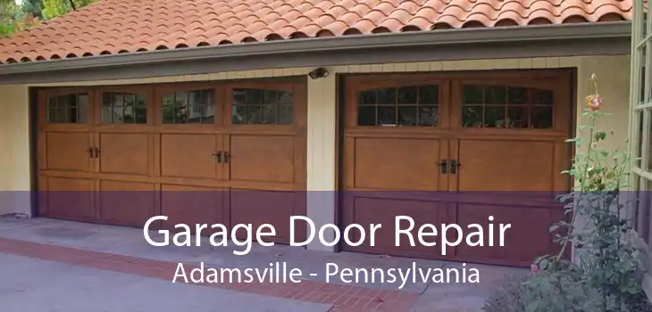 Garage Door Repair Adamsville - Pennsylvania