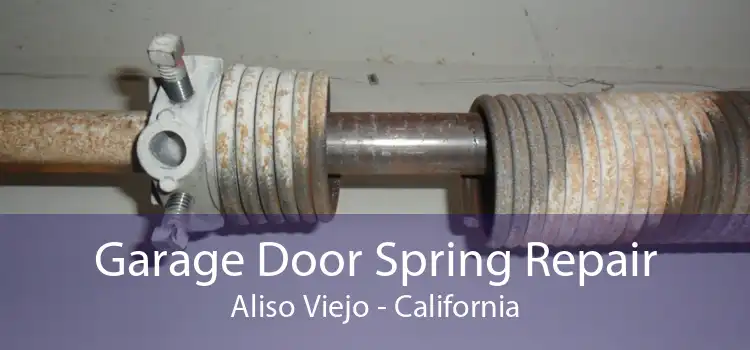 Garage Door Spring Repair Aliso Viejo - California