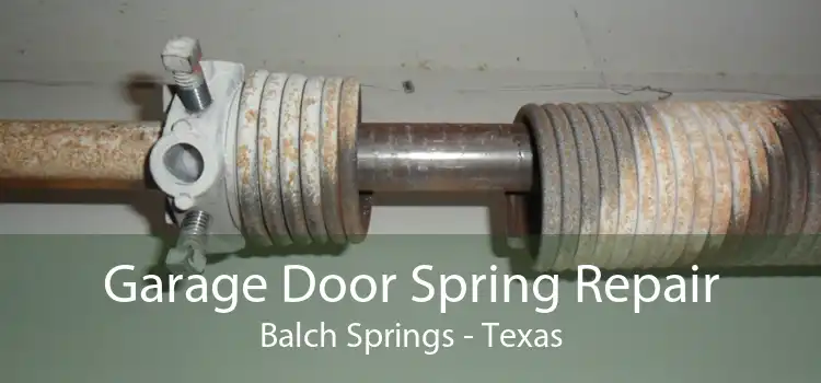 Garage Door Spring Repair Balch Springs - Texas
