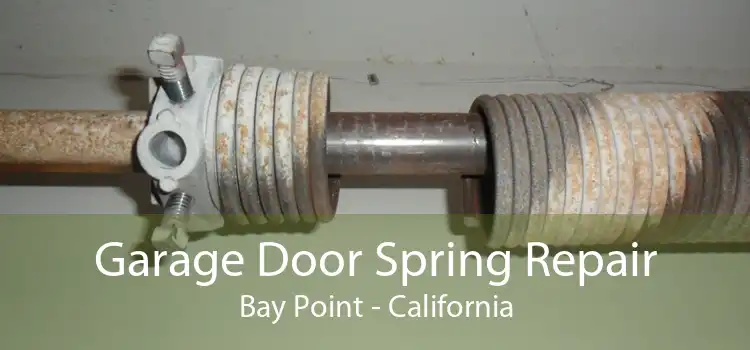 Garage Door Spring Repair Bay Point - California