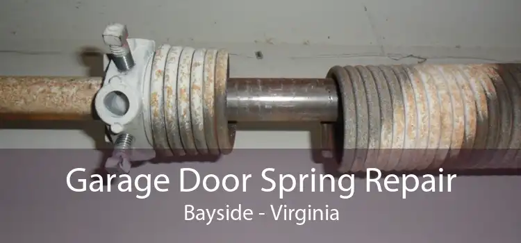Garage Door Spring Repair Bayside - Virginia
