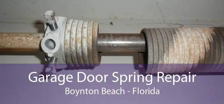 Garage Door Spring Repair Boynton Beach - Florida