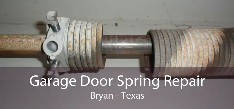 Garage Door Spring Repair Bryan - Texas