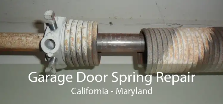 Garage Door Spring Repair California - Maryland