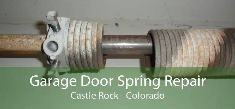 Garage Door Spring Repair Castle Rock - Colorado