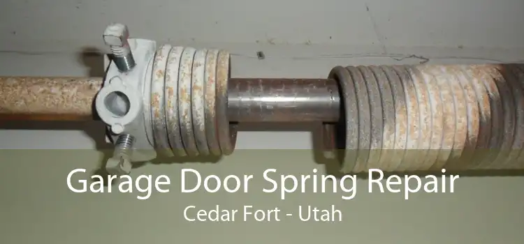 Garage Door Spring Repair Cedar Fort - Utah