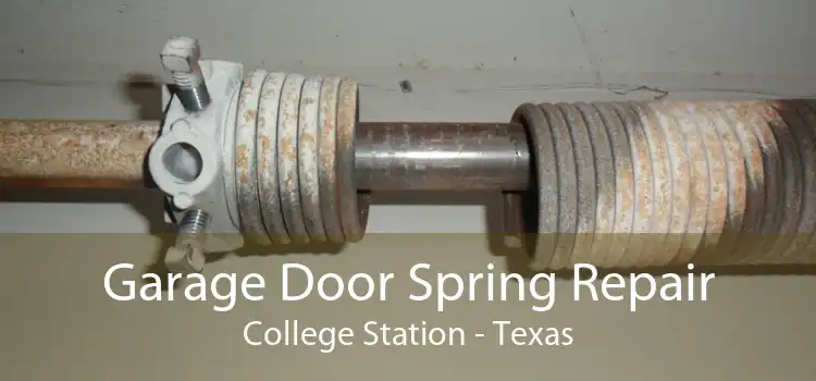 Garage Door Spring Repair College Station - Texas