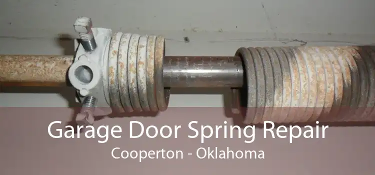 Garage Door Spring Repair Cooperton - Oklahoma