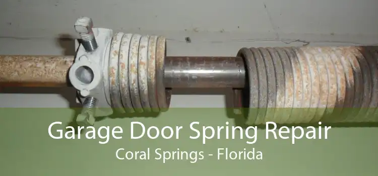 Garage Door Spring Repair Coral Springs - Florida