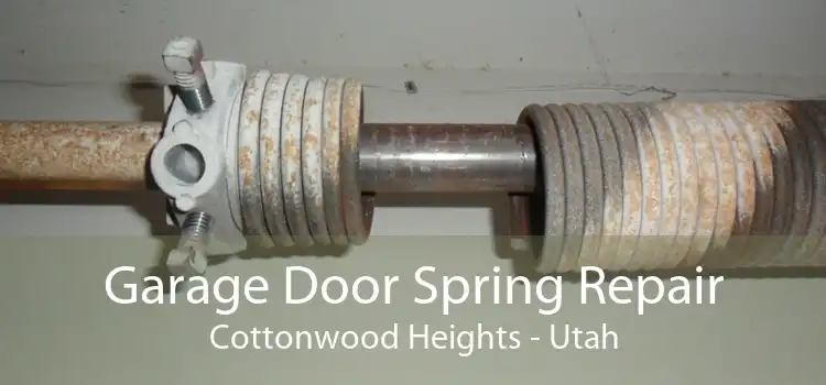Garage Door Spring Repair Cottonwood Heights - Utah