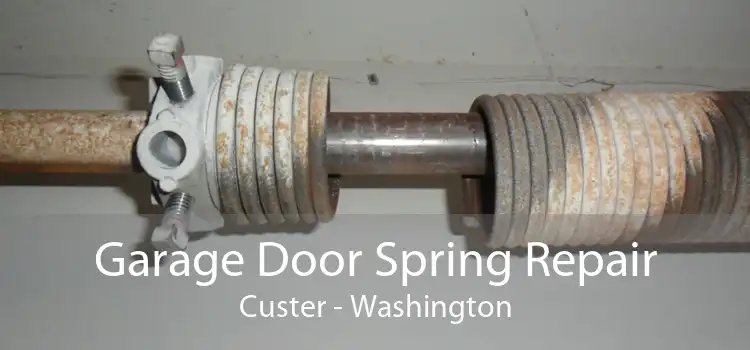 Garage Door Spring Repair Custer - Washington