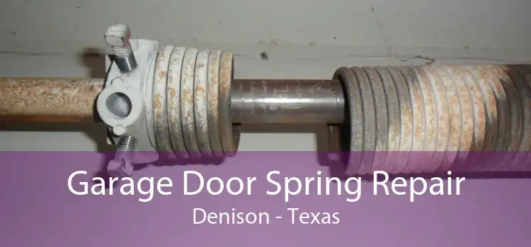 Garage Door Spring Repair Denison - Texas