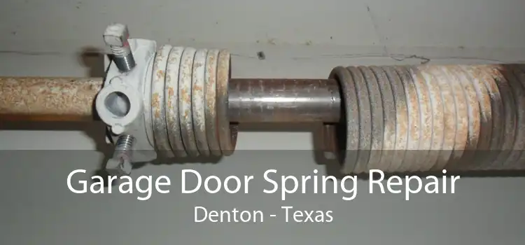 Garage Door Spring Repair Denton - Texas