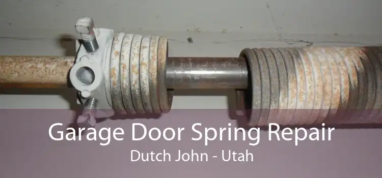 Garage Door Spring Repair Dutch John - Utah