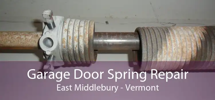 Garage Door Spring Repair East Middlebury - Vermont