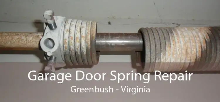 Garage Door Spring Repair Greenbush - Virginia
