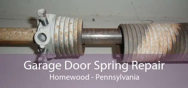 Garage Door Spring Repair Homewood - Pennsylvania