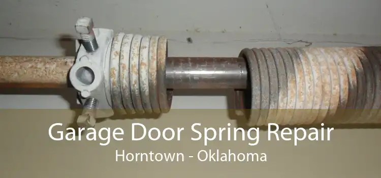 Garage Door Spring Repair Horntown - Oklahoma