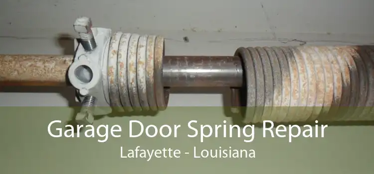 Garage Door Spring Repair Lafayette - Louisiana