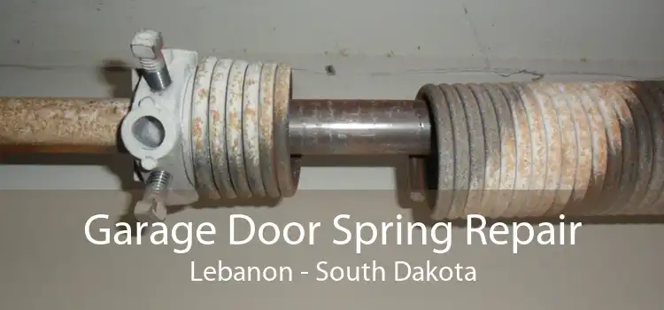 Garage Door Spring Repair Lebanon - South Dakota